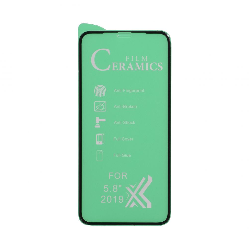 Защитное стекло Film Ceramic для Apple Iphone 11 Pro/X/XS